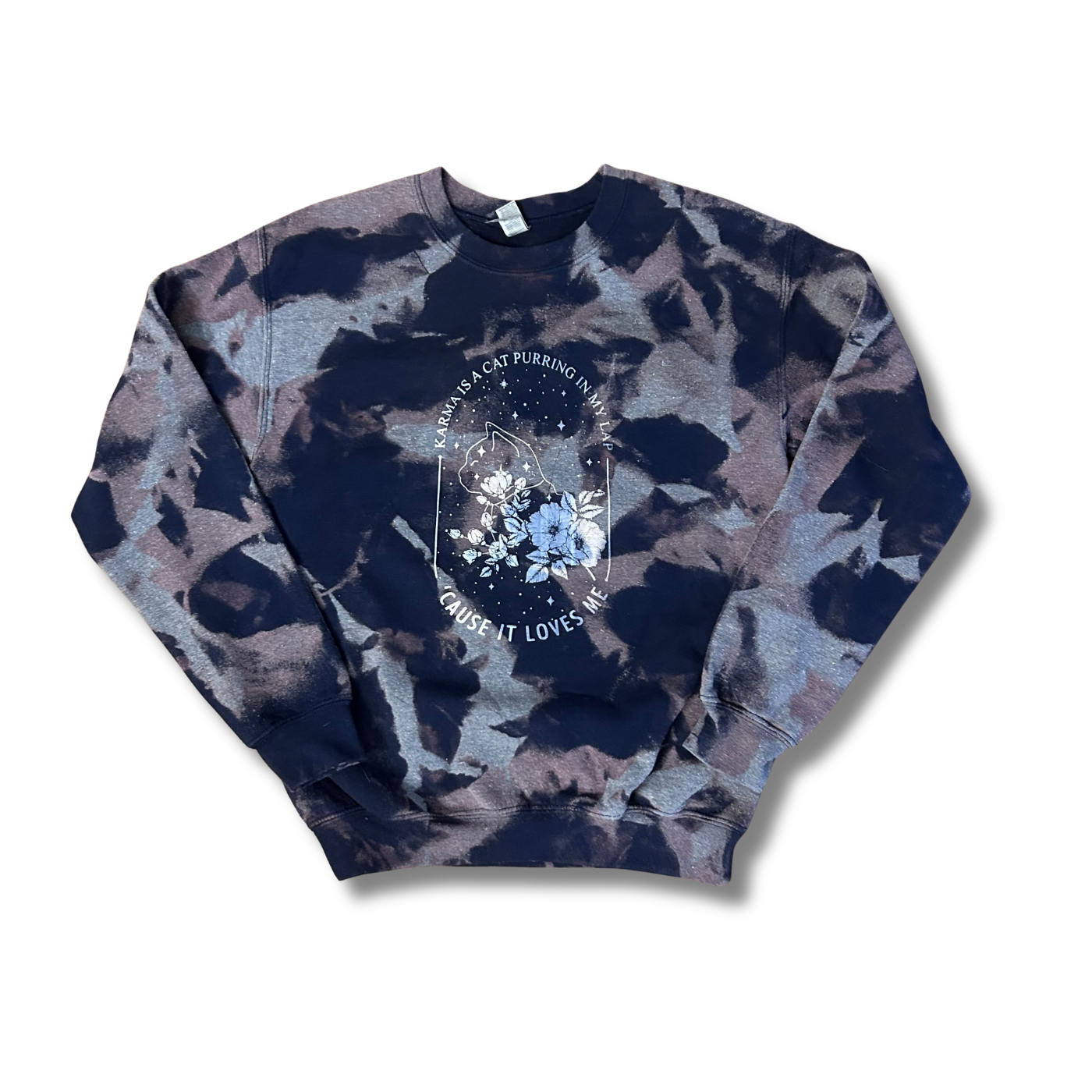 Karma is a Cat Sweatshirt