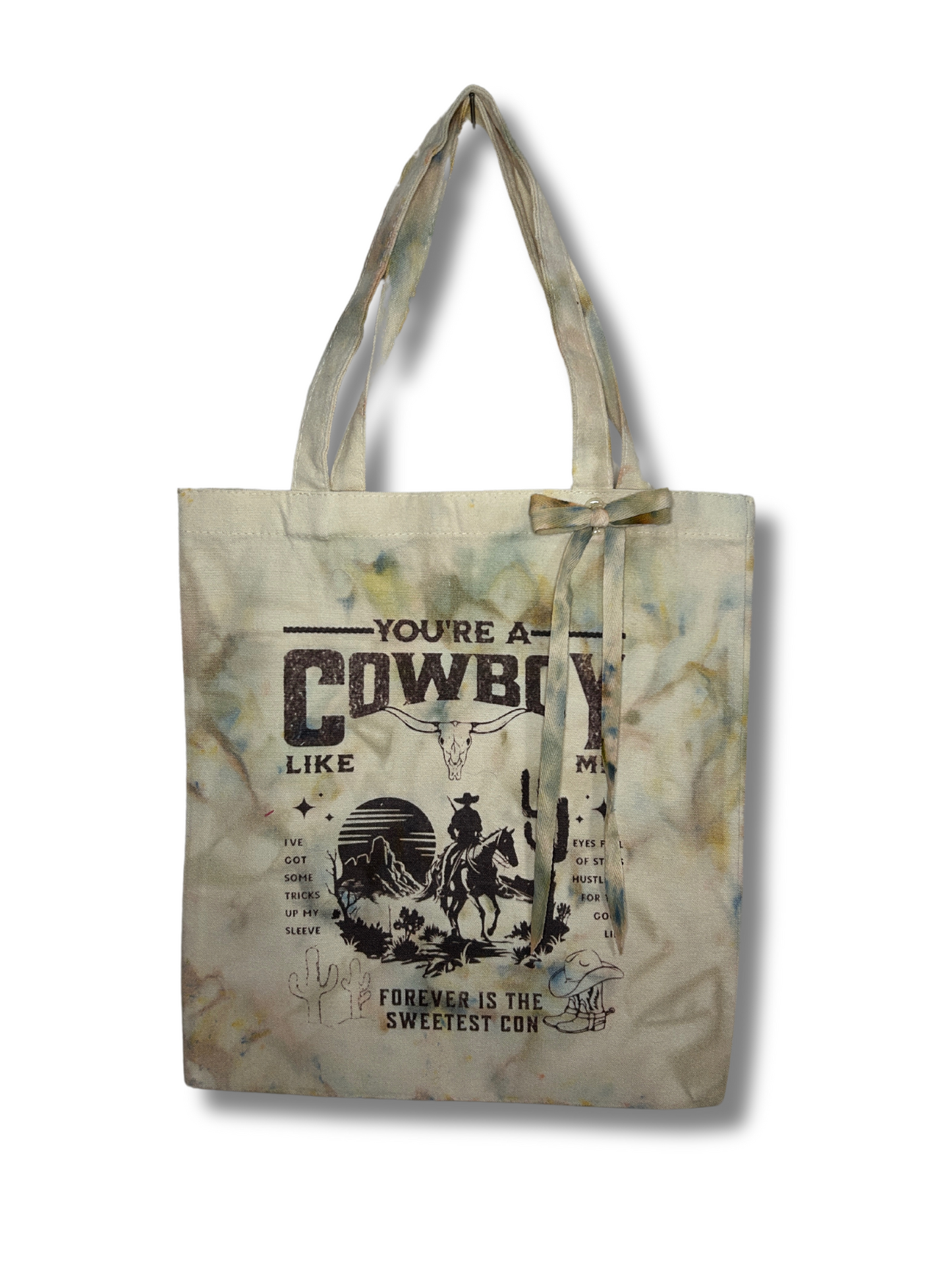 Swiftie Ice Dye Bow Totes (Plus Chappell Roan!!)