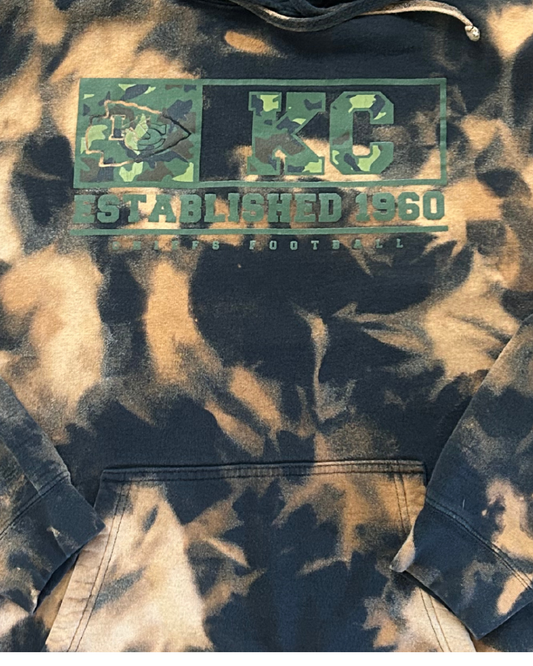 Black Camo Chiefs Hoodie