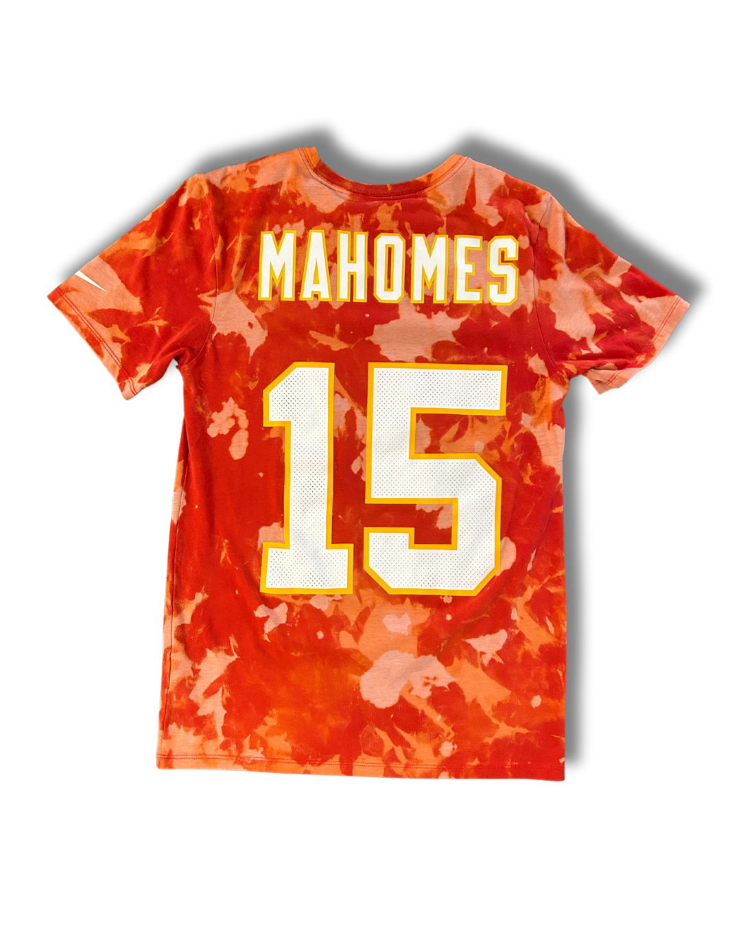 Red Acid Wash Mahomes T-Shirt