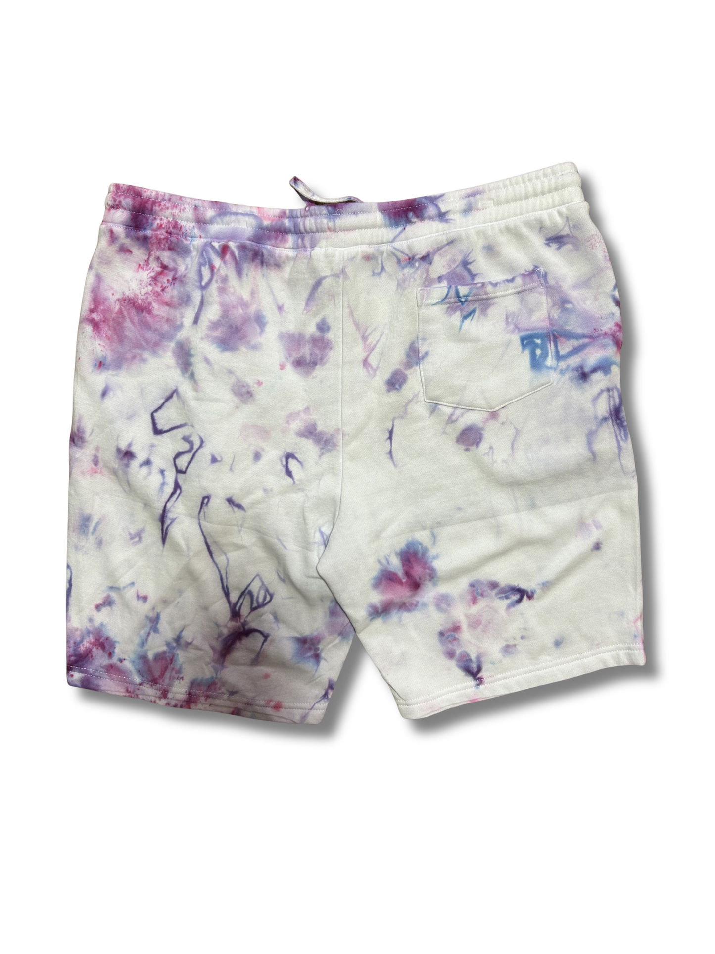 FOSSIL PURPLE VARIANTS HAND PRINTED SHORTS