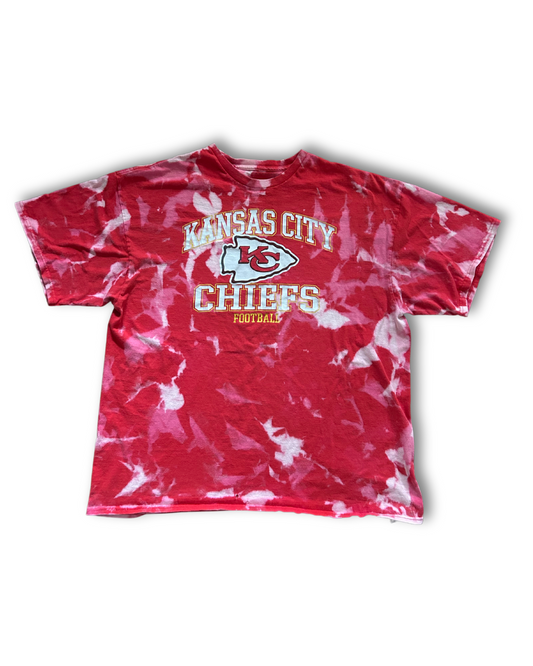 Red Kansas City Chiefs Classic Acid Wash T-Shirt