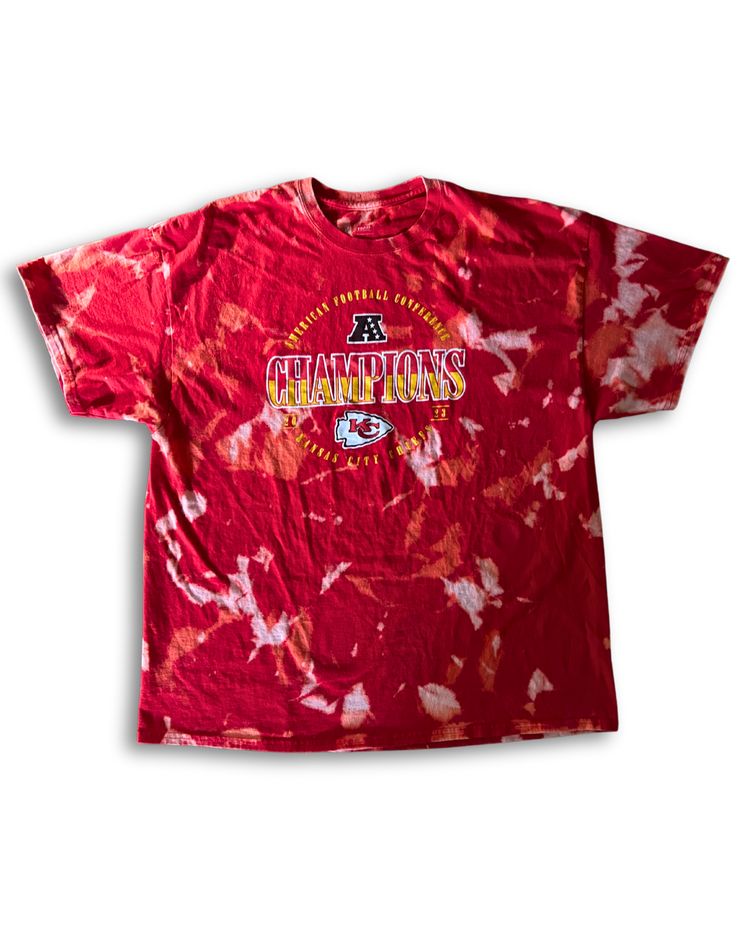 Red Chiefs Champion Retro Vibes Acid Wash T-Shirt