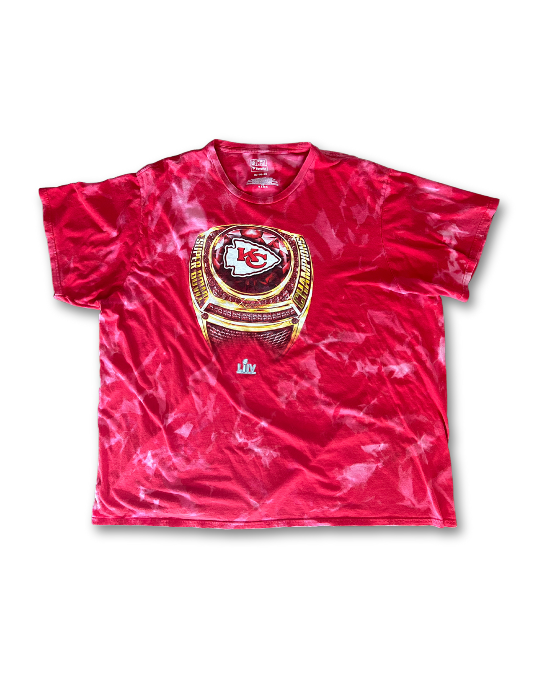 Red Chiefs Super Bowl Ring Acid Wash T-Shirt