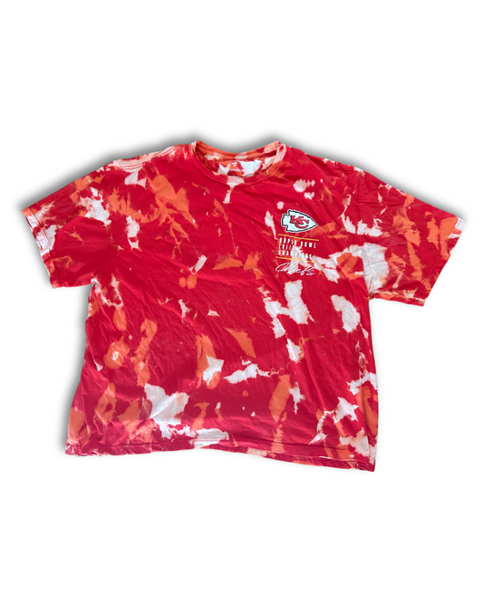 Red Chiefs Super Bowl Champion Acid Wash T-Shirt