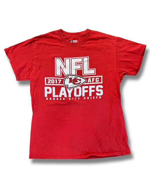 Throwback NFL Playoffs Red Chiefs T-Shirt