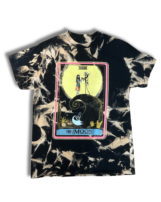 Nightmare Before Christmas Tarot Acid Wash T-Shirt