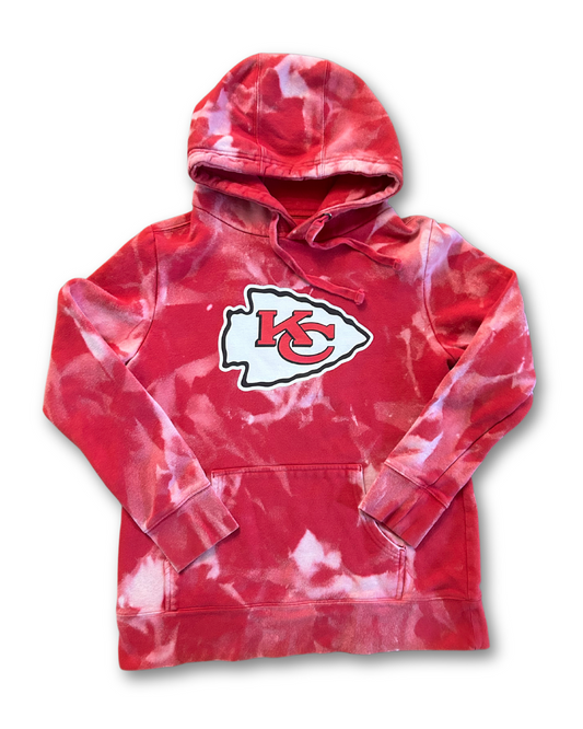 Red Arrowhead Logo Hoodie with Mahomes back detail