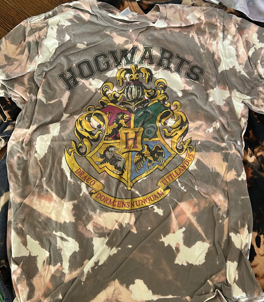 Hogwarts Acid Wash Tee