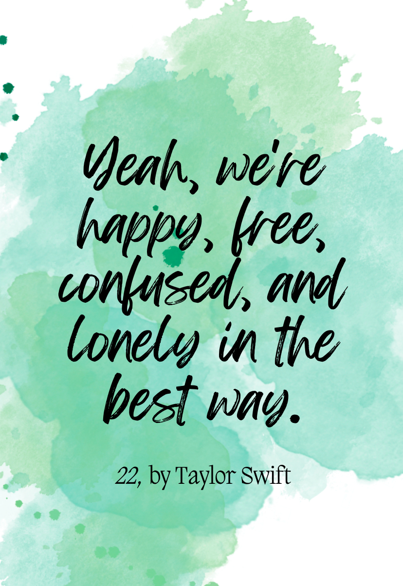 Watercolor Rainbow Swiftie Posters